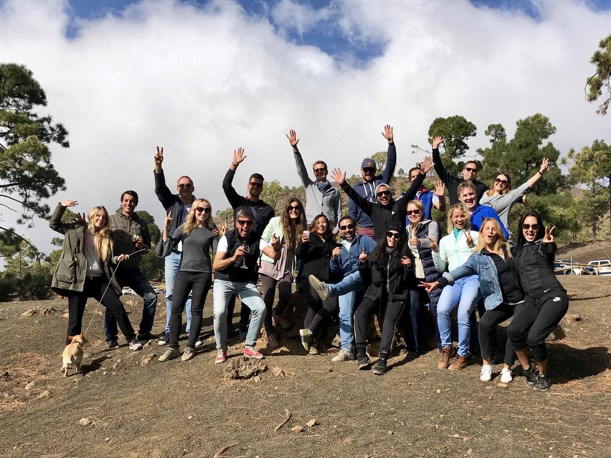 Our traditional picnic on Teide