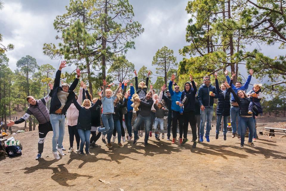 Onze traditionele weekend in de buurt van de vulkaan Teide