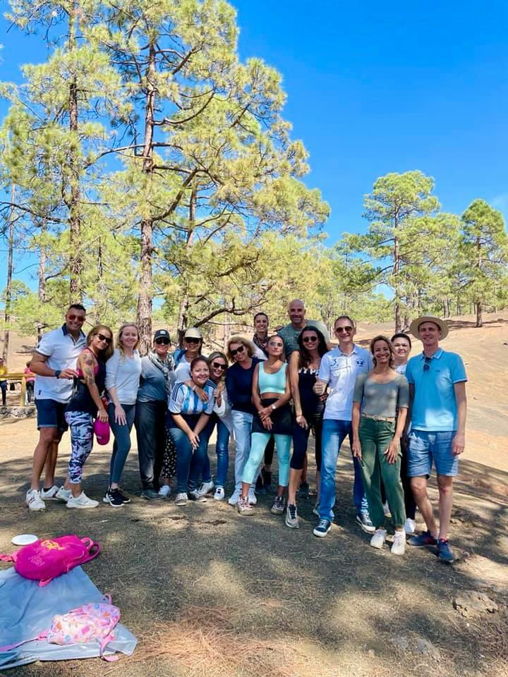 Barbacoa con el equipo Asten