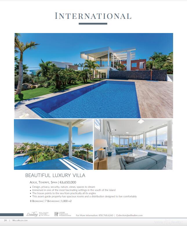 Asten Realty en la revista "Collection".