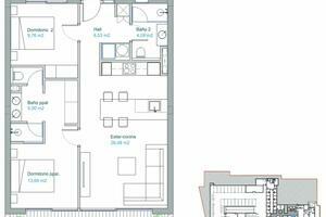 Apartamento de 2 dormitorios - Adeje - Aquarelle (1)