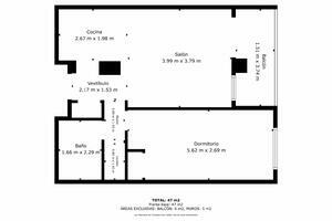 Wohnung mit 1 Schlafzimmer - Playa Paraíso - Club Paraiso (3)