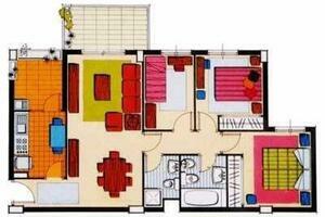 Appartement de 3 chambres - Los Cristianos - Cristimar (1)